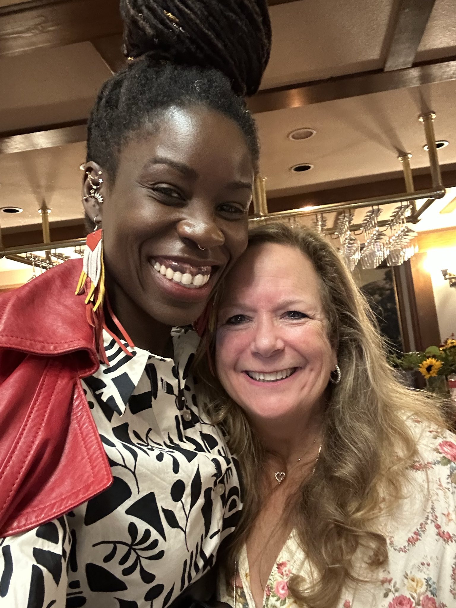 Tracey with Alua Arthur